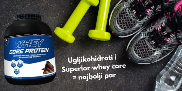 whey and carbs